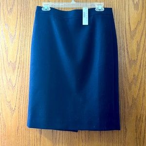J. Crew Double Serge Wool Pencil Skirt